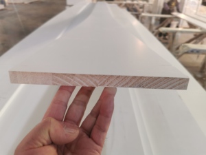 Trimboards de madera maciza de pino imprimado blanco S4S tablero moldeado de madera 1x6 1x8 1x10 1x12 <span class=keywords><strong>Material</strong></span> <span class=keywords><strong>MDF</strong></span> duradero para interiores de hoteles - Product Image 3