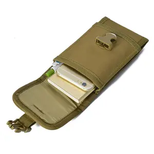 다기능 전술 휴대 전화 벨트 파우치 팩 커버 야외 사냥 캠핑 허리 가방