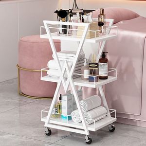 MK moderne Cyber Celebrant Nail Art support de rangement en acier inoxydable Salon de beauté chariot pour usage domestique voiture coiffure tatouage - Product Image 3
