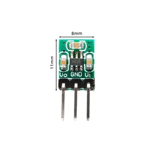 Mini 2 in 1 DC DC adım-aşağı ve adım-up dönüştürücü 1.8V-5V için 3.3V güç Wifi ESP8266 HC-05 cemodule LED modülü