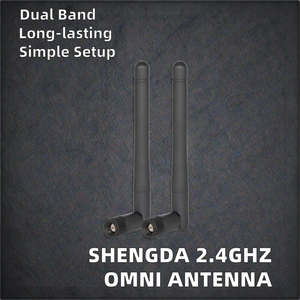 Nhà máy tùy chỉnh 2400-2500mHz đa hướng wifi ăng-ten không dây bên ngoài Wifi 2.4Ghz cao su vịt ăng-ten cho dọc Router - Product Image 5