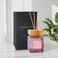 Nouveau design, diffuseur de parfum d'ambiance en verre de luxe, ensemble cadeau écologique, longue durée, fraîcheur durable