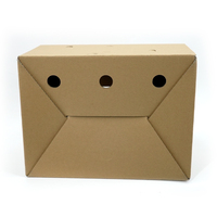 Cajas de carton pliables pour banano Emballage de fruits tropicaux Boîte à fruits respirante