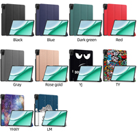 Étui de protection intelligent antichoc en cuir PU de luxe avec support pour tablette Honor Pad X8A/X8B