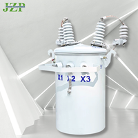 Transformador sumergido en aceite montado en poste 25kva 50 Kva 100kva 500 Kva Transformador de distribución monofásico