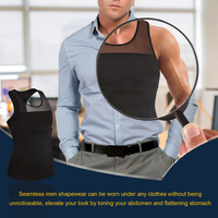 Débardeur de compression en forme de ventre pour hommes Chemises de compression pour hommes