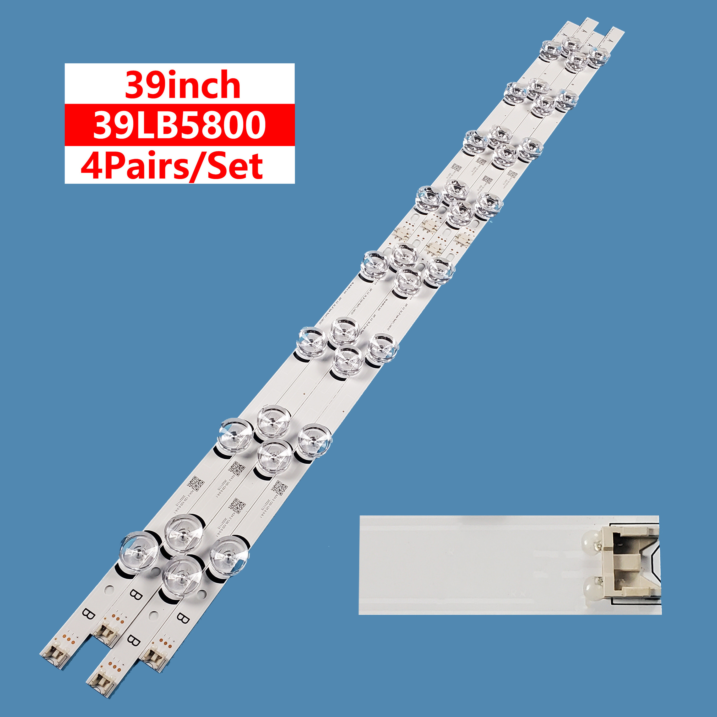 Hot Sale 39lb Led Tv Backlight Strip Drt 3.0 39''_a/b Type Rev01_140107 Fro 39lb5800 Led Strips