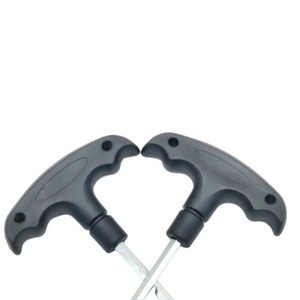 Clé hexagonale en T personnalisée 2mm 3mm <span class=keywords><strong>4mm</strong></span> 5mm Clé hexagonale à tête <span class=keywords><strong>plate</strong></span> en plastique avec poignée en T - Product Image 5