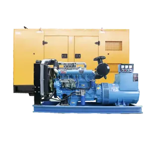 Generator daya Diesel kedap suara Set menghasilkan 100KW resmi dengan harga pabrik