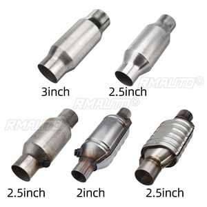 Convertidor Catalítico Universal para Automóvil de 2'', 2.5'' y 3'', de Acero Inoxidable, 400 Celdas, Alto Flujo y Rendimiento - Product Image 1