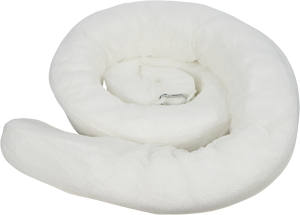 บูมดูดซับน้ำมัน SABER แบบหนาพิเศษ ขนาดใหญ่ 2500 หนา 12.5 ซม. เส้นผ่านศูนย์กลาง 12.5 ซม. สีขาว ลอยน้ำได้ แบ่งเป็นส่วนยาว 3 เมตร - Product Image 3