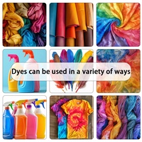 Colorants réactifs de teinture pour tissus, solubles dans l'eau, vendus comme des gâteaux chauds pour l'industrie textile