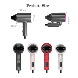 Logitech — sèche-<span class=keywords><strong>cheveux</strong></span> pliable de voyage à 2 vitesses, usine, moteur à courant continu, usage domestique, hôtel, Mini sèche-<span class=keywords><strong>cheveux</strong></span> - Product Image 4