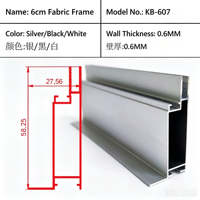 Boîtier lumineux en aluminium extrudé anodisé sur mesure ODM, résistant à l'usure, pour publicités commerciales en extérieur et campagnes en place publique