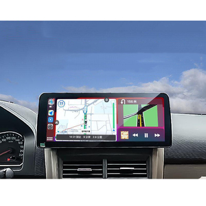 Salpicadero de coche de 12,3 pulgadas, navegación, pantalla <span class=keywords><strong>GPS</strong></span>, Radio Carplay, pantalla WIFI para <span class=keywords><strong>Honda</strong></span> <span class=keywords><strong>CRV</strong></span> <span class=keywords><strong>2007</strong></span> 2008 2009 2010, modificar - Product Image 1