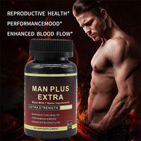 Complément de capsules de racine de Maca pour hommes – Boost d'énergie populaire et soutien de la puissance masculine – Capsules à base de plantes extra puissantes pour homme