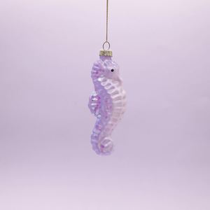 ผลิตของตกแต่งคริสต์มาสสุดหรู รูปสัตว์ทะเล ม้าน้ำ ปู ของประดับตกแต่งแก้วคริสต์มาสแบบกำหนดเอง ของขวัญวันหยุดสำหรับงานปาร์ตี้ ของตกแต่งบ้าน - Product Image 3