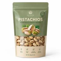 Fabrieks-OEM Pistache Noten Stand-up Ziplock Zakje 250g 500g Voedselveilige Aluminiumfolie Snackzak