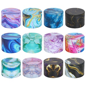 Nuevo Molinillo de Hierbas de Aleación de Zinc de 50MM con Logotipo Personalizado, Accesorios para Fumar, Precio al por Mayor - Product Image 2