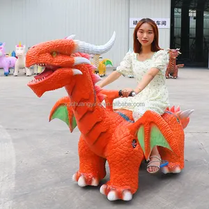 Custom Rechargeable electric animal kiddie ride on toy mechanical animal electric rides for kids mall rent