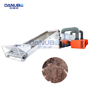 Nouvelle technologie : Séchoir à bande en maille pour fibre de coco, machine de séchage de tourbe de coco, ligne de production de nettoyage et de séchage de la fibre de coco - Product Image 1