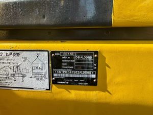High-Performance Used Komatsu PC160 Crawler Excavator 2022 Japan Original Sale Globally Featuring Engine Gearbox <b>Gear</b> PLC Pump - Product Image 3