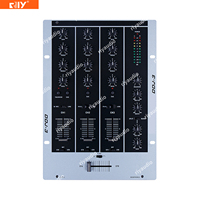 DDJ-3 USB 3 canaux, mixeur DJ filaire avec plusieurs entrées, 2 lecteurs de clés USB supplémentaires, capacité de carte son 24 bits pour tout DJ