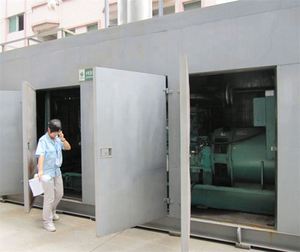 ห้องเก็บเสียงลดเสียงรบกวนจากอลูมิเนียม Jinghuan เป็นมิตรกับสิ่งแวดล้อม สำหรับโรงงานและเครื่องกำเนิดไฟฟ้าขนาดใหญ่ - Product Image 5