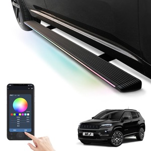 <span class=keywords><strong>Jeep</strong></span> <span class=keywords><strong>Compass</strong></span> Super <span class=keywords><strong>Prix</strong></span> LED Lumières Voiture Padel SideSteps Marchepieds <span class=keywords><strong>Électrique</strong></span>s Rétractables pour 2017-2025 <span class=keywords><strong>Jeep</strong></span> <span class=keywords><strong>Compass</strong></span> - Product Image 2