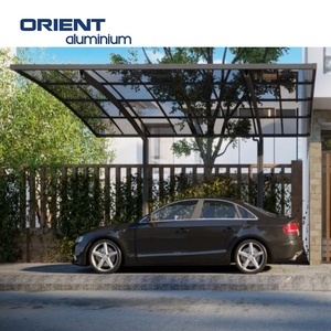Entrega rápida Carport Aluminio <span class=keywords><strong>Precio</strong></span> competitivo Aluminio Carport Shade Metal Aluminio Carport Doble <span class=keywords><strong>para</strong></span> estacionamiento de automóviles - Product Image 3