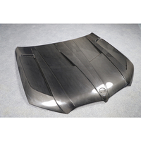 Capot en fibre de carbone sèche style Larte pour BMW X6 G06 Kit de carrosserie Enging Hood