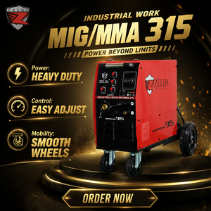 Máquina de Soldadura CO2 IGBT de 380V, 3 Fases, 15kg, con Carrete de Alambre, 315A, para Taller Industrial - Product Image 1