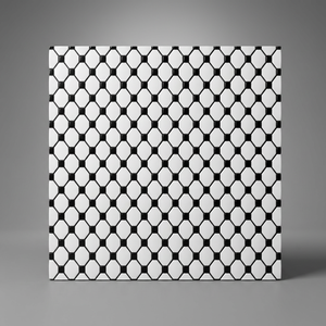 Carreaux de sol en céramique numérique aspect marbre gris 40x40cm, finition mate, porcelaine, pour chambre à coucher, design d'intérieur - Product Image 3