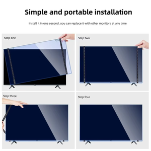 Vente en gros HD clair facile à installer Anti-lumière bleue <span class=keywords><strong>Protection</strong></span> des yeux <span class=keywords><strong>Film</strong></span> de <span class=keywords><strong>protection</strong></span> d'<span class=keywords><strong>écran</strong></span> de télévision pour 40 42 43 46 47 48 49 50 55 65 pouces - Product Image 2
