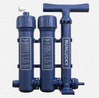 Purificateur d'eau manuel à usage extérieur, prix de détail, purificateur d'eau UF facile à déplacer