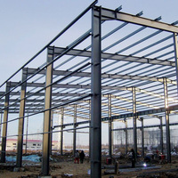 Atelier préfabriqué moderne à structure métallique, kit de hangar préfabriqué durable à ossature métallique, vente chaude