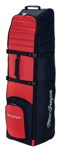 Housse de voyage à roulettes en nylon 600D noir et bleu durable de qualité supérieure offrant une protection exceptionnelle pour l'équipement de <span class=keywords><strong>golf</strong></span> en transport - Product Image 2