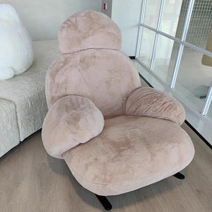 Ghế thư giãn kiểu hiện đại bán trực tiếp từ nhà máy, chất liệu PU, chân kim loại, thích hợp cho ban công, phòng khách, phòng ngủ, ghế nghỉ ngơi thiết kế sang trọng - Product Image 4