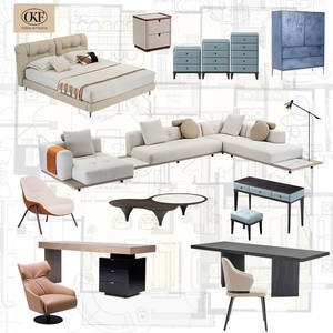 Canapé d'angle convertible moderne de luxe en forme de L, meubles de salon avec revêtement en tissu microfibre - Product Image 5