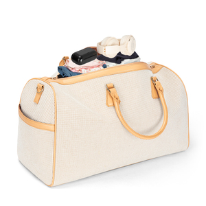 Bolsa <span class=keywords><strong>de</strong></span> viaje <span class=keywords><strong>de</strong></span> poliéster duradera <span class=keywords><strong>de</strong></span> gran capacidad para viajes por carretera, escapadas <span class=keywords><strong>de</strong></span> negocios, cremallera <span class=keywords><strong>de</strong></span> lona <span class=keywords><strong>de</strong></span> mano a la moda - Product Image 1