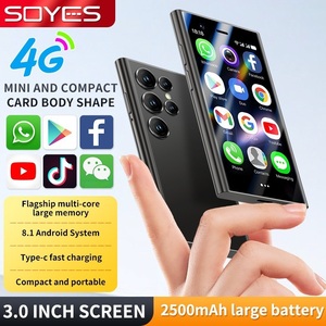 Bán buôn đậu nành s24pro Max Mini 4 gam điện thoại thông minh 3.0 inch <span class=keywords><strong>Quad</strong></span> <span class=keywords><strong>Core</strong></span> Dual Sim mở khóa <span class=keywords><strong>Android</strong></span> 10.0 thẻ điện thoại di động <span class=keywords><strong>Android</strong></span> điện thoại - Product Image 4