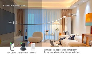 Chất lượng cao 7W 10W 3 inch 4 inch lõm gắn trần thông minh Alexa điều khiển chiếu sáng thương mại Led RGB Downlight - Product Image 2