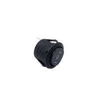 10A250V16A125V 3P Interrupteur à bascule rond sur le panneau Taille du trou 20mm pour les produits électroniques