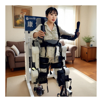 Aide à la marche pour la prévention des chutes chez les personnes âgées, système d'assistance à l'équilibre par exosquelette, essentiel pour les soins à domicile des personnes âgées
