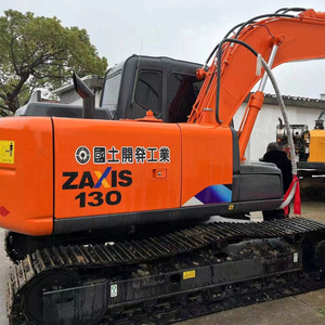 รถขุดไฮดรอลิกแบบตีนตะขาบ ฮิตาชิ ZX130 ซีรีส์ Zaxis ขนาด 13 ตัน มือสอง สภาพเดิม - Product Image 2
