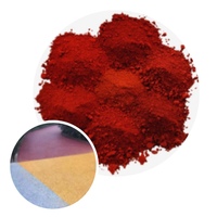 Les fabricants fournissent un revêtement céramique en poudre rouge d'oxyde de fer de ciment de peinture de tuile de couleur