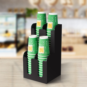 Organizador Multifuncional y Estante <span class=keywords><strong>de</strong></span> Almacenamiento para Pajitas y Servilletas, Almacenamiento <span class=keywords><strong>de</strong></span> Condimentos <span class=keywords><strong>de</strong></span> Café en Acrílico - Product Image 6