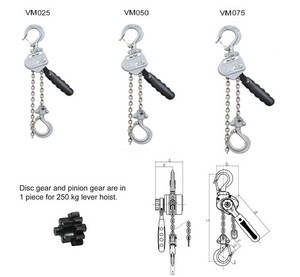 0.25t Hợp kim nhôm mini <span class=keywords><strong>LEVER</strong></span> tời xách tay Trọng lượng nhẹ thiết bị nâng 250kg 500kg Hướng dẫn sử dụng đòn bẩy chuỗi khối - Product Image 4