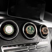 FOCUS Nouveau Arrivé Creative Désodorisant De Voiture Pas Cher Cadeau Promotionnel Impression Personnalisée Logo Vent Parfum Clip Désodorisant