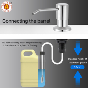 حوض تجاري مخصص من المصنع مثبت يدويًا في المطبخ من الفولاذ المقاوم للصدأ حوض المطبخ - Product Image 4